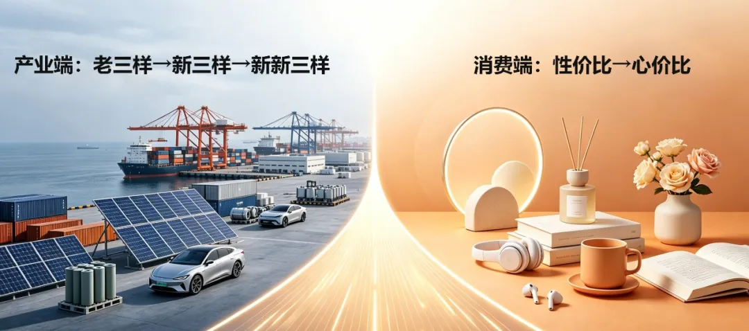 中国外贸的迁跃：从"老三样"到"新三样"，从"性价比"到"心价比"